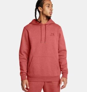 Sudadera Under Armour Icon Fleece Hoodie Naranja 1373880 840 Original - Imagen 1 de 3
