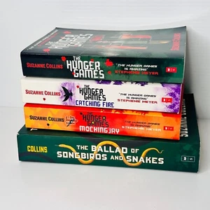 The Hunger Games Trilogy books complete + The Ballad of Songbirds and Snakes - Picture 1 of 18