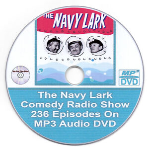 The Navy Lark Comedy Radio Show 236 Episodes On MP3 Audio DVD