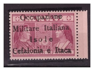 ITACA 1941 - LETTERA O MAIUSCOLA - PREVIDENZA 10 LEPTA NUOVO ** MNH - Imagen 1 de 1