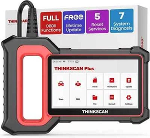 Herramienta de diagnóstico automático escáner OBD2 para automóvil Thinkscan Plus S7 ABS SRS BCM IC AC - Imagen 1 de 4