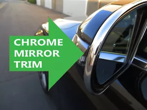FOR GMC 2002-2018 New Side Mirror trim chrome molding - gmc models - Picture 1 of 5