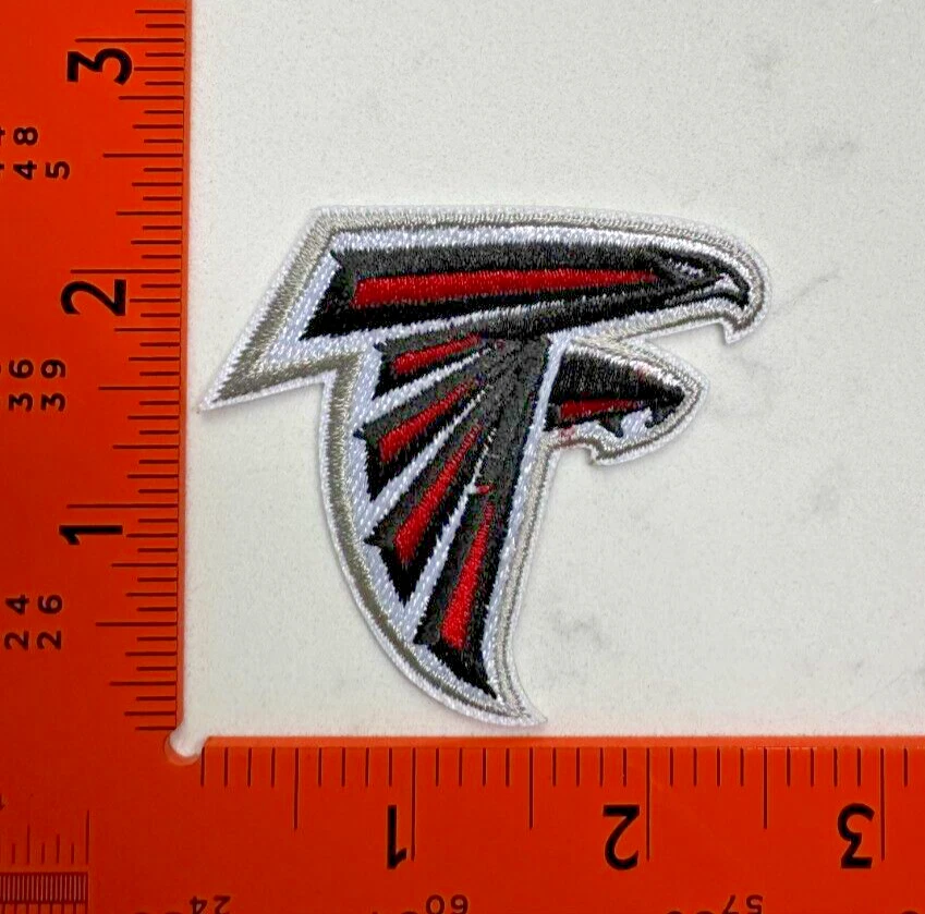 Atlanta Falcons Embroidered Iron/Sew On Patch Team Badge - Free Shipping - Image 1 of 1