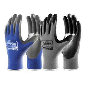 COOLJOB 10/20 Pairs Safety Work Gloves for Men Women Non-slip, Nitrile Rubber... - Picture 1 of 6