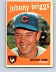 Vintage Baseball Card Topps 1959 Chicago Cubs Johnny Briggs  No204