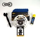 AFAM Recommended Blue Chain & Sprocket Kit fits Aprilia 660 Tuono 2021-2022