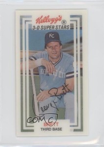 1983 Kellogg's 3-D Super Stars George Brett #4 HOF