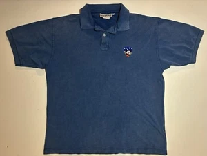 XL VTG Iceberg Disney Mickey Mouse Polo Golf Casual Shirt Italy History Rare - Picture 1 of 6