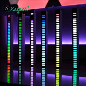 USB Powered RGB Activated Music Rhythm Lamp Bar Control LED Ambient Lights L2KO - Picture 1 of 9