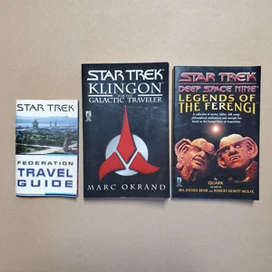 Star Trek Books Lot (used) - Picture 1 of 14