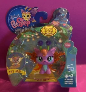 2012 Littlest Pet Shop Fairies Lotus Lily Fairy #2728 glows lights NIB Hasbro - Bild 1 von 5