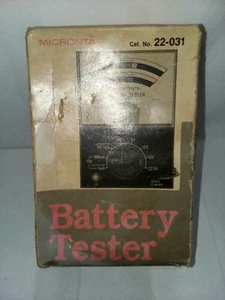 Vintage Micronta Battery Tester 22-031 Excellent Condition  - Picture 1 of 12