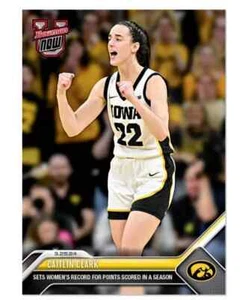 2023-2024 Topps Bowman U Now #74 Caitlin Clark Most Points In a Season IN HAND - Picture 1 of 2