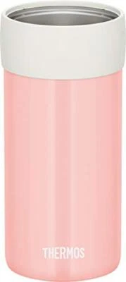 Porta latas refrigerador THERMOS para latas de 500 ml rosa coral JCB-500 CP acero inoxidable Foto 1 de 4