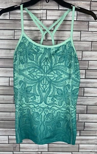 Athleta Harmonious Printed Ombré Workout Tank Size XS Strappy Racerback - Picture 1 of 8