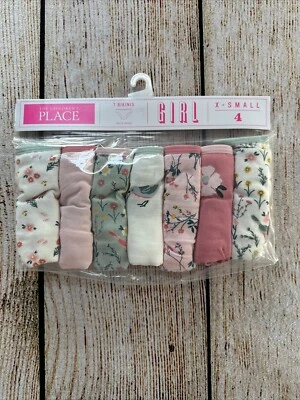 Ropa interior de bikini floral The Childrens Place Girl’s Bunny’s Tail - Talla XS/4 - Nueva Foto 1 de 4