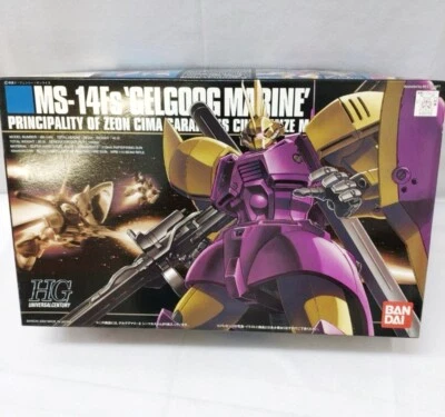 BANDAI HGUC 1/144 MS-14Fs GELGOOG MARINE CIMA CUSTOM Kit Modelo Plástico NUEVO - Imagen 1 de 4