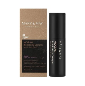 Mary&May Vegan Sun Balm SPF50+ with Blackberry & Jojoba – Glow & UV Care, 11g - Picture 1 of 5