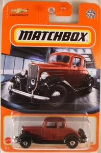 MATCHBOX #6 1934 Chevy Master Coupe, 2021 issue (NEW in BLISTER) - Picture 1 of 3