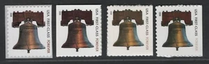 2008 US Liberty Bell Complete Set of 4 - SC#'s 4125b, 4126b, 4127d, 4127f - MNH - Picture 1 of 2