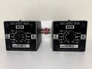 TANGO FX-40-5 Pair Output Transformers for Vacuum Tube Amplifiers Tested - Picture 1 of 4