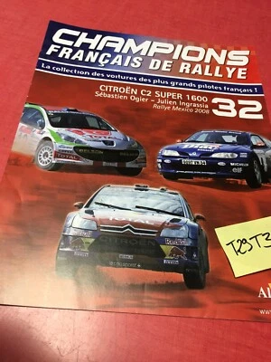 Fascículo N º 32 Champions en Francés Rallye, Citroen C2 Super 1600 2008 Altaya - Imagen 1 de 4