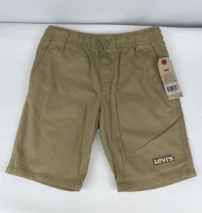 Boys Levis size Small Slim Fit Khaki Chino Short Expandable Waist NWT $42.00 - Picture 1 of 5