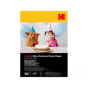 Kodak Ultra Premium Fotopapier - 7x5 Satin - 20 Blatt - Bild 1 von 1