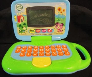 Leapfrog My Own Leaptop grüner Laptop mit Tieren und ABC-Songs - Bild 1 von 7