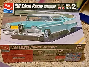 AMT 1958 Edesl Pacer Kit Modelo Escala 1:25 - Nuevo en Caja Sellada - Imagen 1 de 3