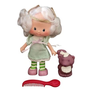 Vintage 1982 Strawberry Shortcake Angel Cake Pet Souffle Kenner #44230 Completo - Imagen 1 de 9