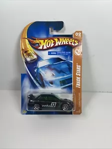 Hot Wheels 2007 Track Stars Subaru Impreza negro y verde Hc5 - Imagen 1 de 2