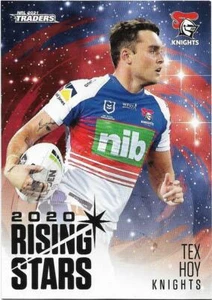 2021 Nrl Traders Rising Stars (RS24) Tex HOY Knights - Picture 1 of 1