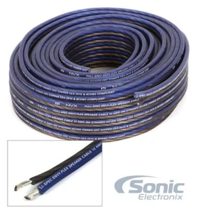 Cable/cable altavoz de audio para automóvil EnvyFlex calibre 12 NVX XWS12100 100 pies de especificaciones verdaderas - Imagen 1 de 3