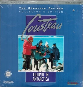 Cousteau: Lilliput In Antarctica (1990) LD Laserdisc - Picture 1 of 2