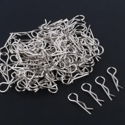100pcs Body Shell Clip Pin Spare Parts For HSP 1/10 RC Model Car - Image 1 of 4