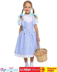 Country Girl The Wizard of Oz Dorothy Child Book Week Dress Up Costume - Picture 1 of 6