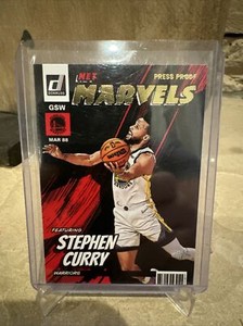 2022 DONRUSS NET MARVELS PRESS PROOF GOLD STEPHEN CURRY Q1224