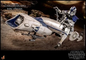 COMMANDER APPO & BARC SPEEDER~1/6 FIGURE SET~TMS076~HOT TOYS~MIBS - Picture 1 of 11