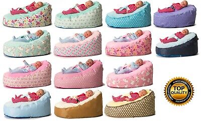 Baby Bean Bag Chair Washable Pre Filled Unicorn Elephant Hearts Butterfly Spotty • 34.99£