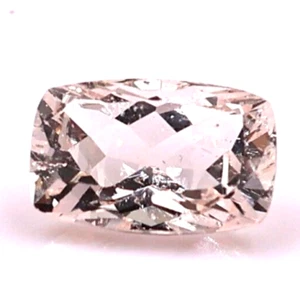Pietra Preziosa Morganite Rosa Naturale Morganite Taglio Cuscino Pietra 4,00 Cts 12,4x8,2 mm - Foto 1 di 7