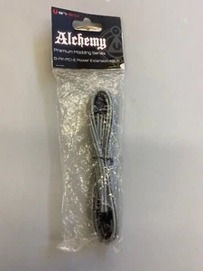 BITFENIX Alchemy 45 cm 8 pin cavo di prolunga PCIe - manicotto argento/nero - Foto 1 di 2