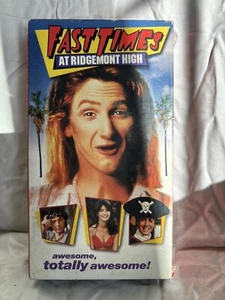FAST TIMES AT RIDGEMONT HIGH VHS - Classic Cult Teen Comedy! Sean Penn - Picture 1 of 4