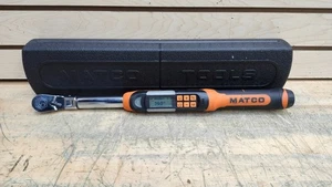 Matco Digital Torque Wrench 3/8 ETWB100FKBM W/ CASE - Bild 1 von 7
