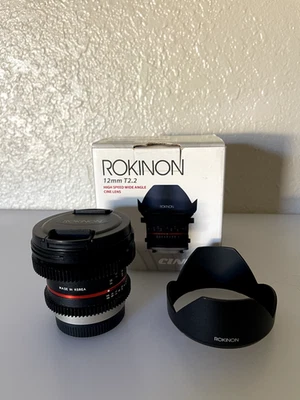 ROKINON 12mm T2.2 Cine Lens - Image 1 of 2