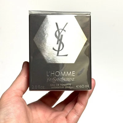 NEW & SEALED YSL L'Homme EDT Eau de Toilette 60ml 2 fl oz Full Size Spray IN BOX - Image 1 of 4