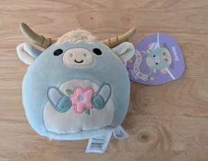 Original Squishmallows Easter Armie The Highland Cow S5 #1296 5 in-NWT - Picture 1 of 3