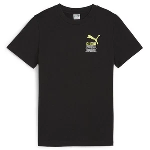 PUMA Classics Brand Love Graphic Crew Neck Short Sleeve T-Shirt Youth Boys Size - Picture 1 of 2