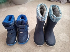 Gummistiefel gr.24 Blinken, Lupilu Stiefel Warm Gr.24 - Bild 1 von 10