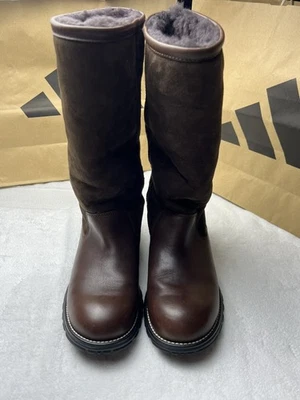 Ugg  Australia 5382 Brown Boots  Leather Suede Women's Boots Size UK 8.5 - Image 1 of 4